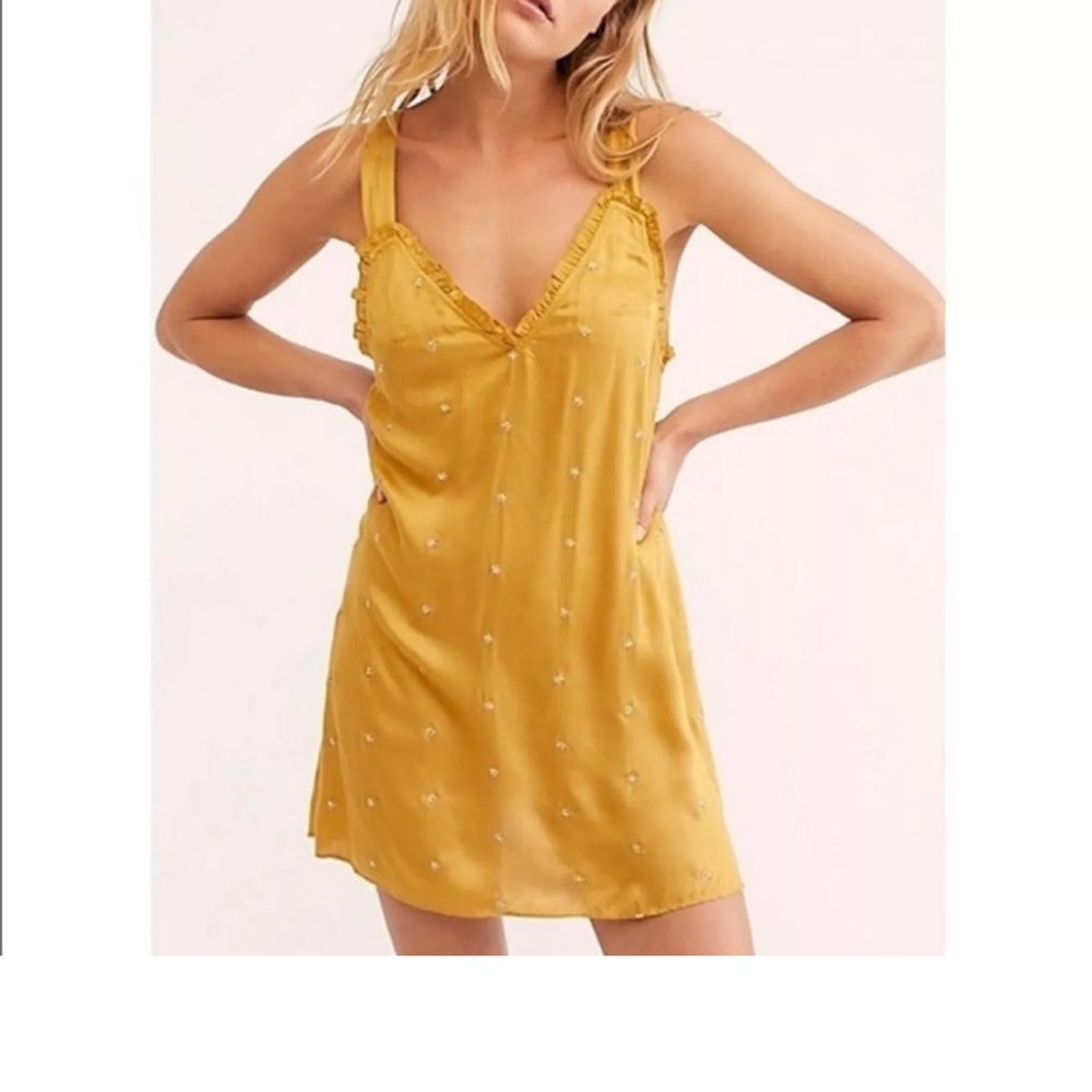 Free People Dreaming of You‎ Slip Mini Dress